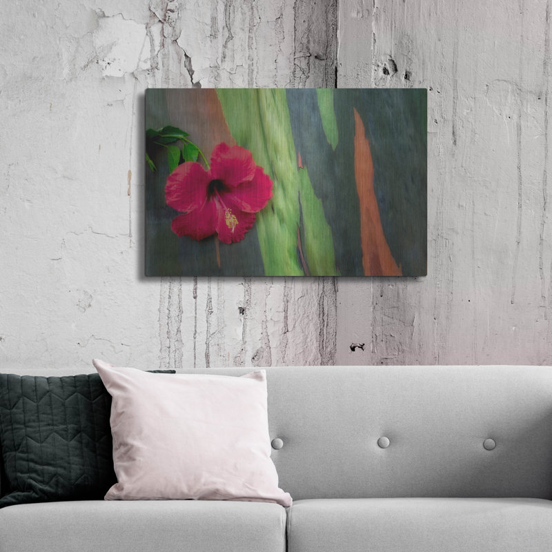 «Hibiscus» par Dennis Frates, H 24 po x l 36 po