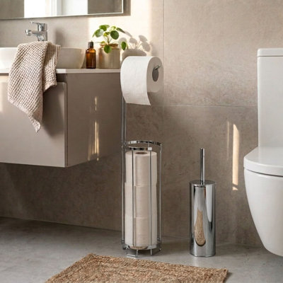Free Standing Toilet Paper Holder