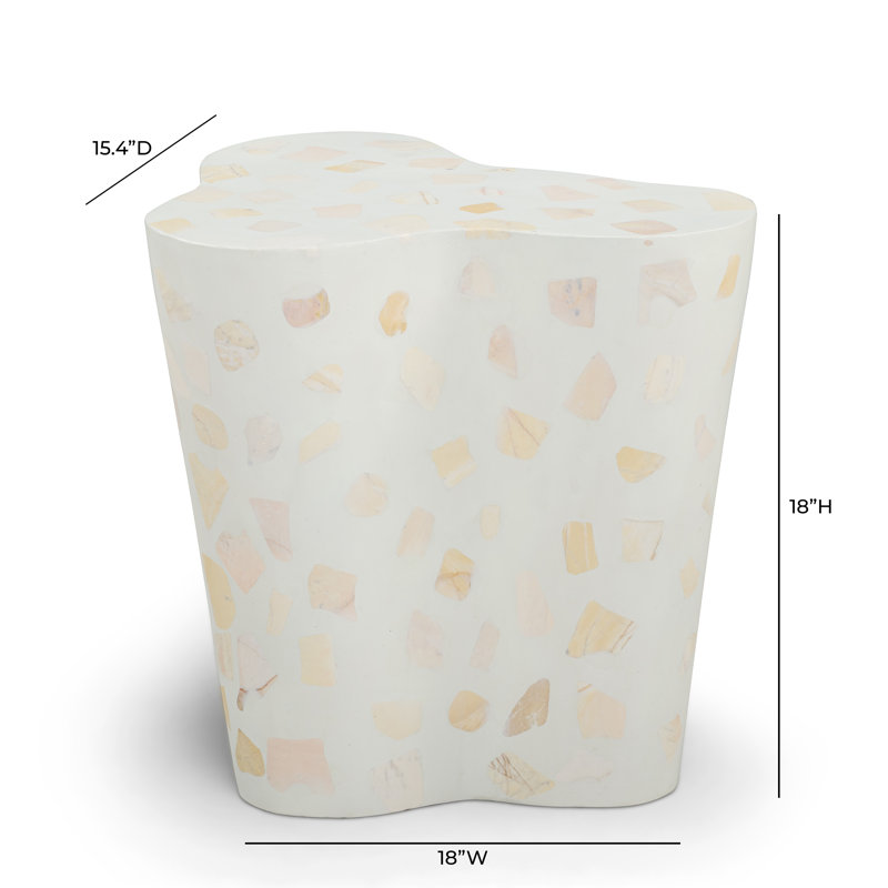 Table d'appoint Slab Terrazzo