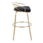 Tabouret de bar pivotant 29,75 po Lakyia