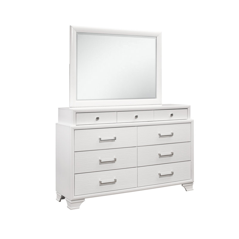 Miroir CIVIC, Blanc