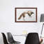 Jumping Fox by Andreas Lie - Print on Canvas-920803322-832699832