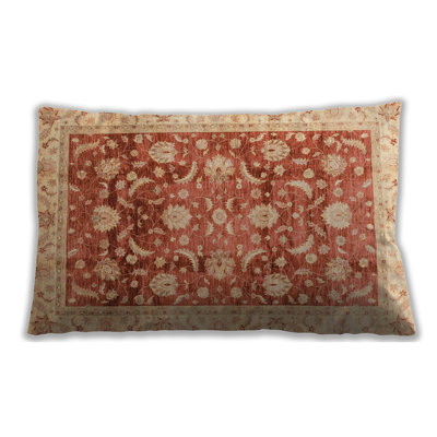 Abstract 3886  Lumbar Throw Pillow Rectangular