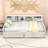 Twin Upholstered Platform Bed with Storage Shelves and 2 Drawers-1036012375