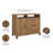 Katia Unfinished TV Stand for TVs up to 55"-86784694