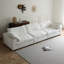 Coussin modulaire blanc en polyester-1411495973