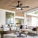 52-in 5-blade Reversible Ceiling Fan With Led Light And Remote Control