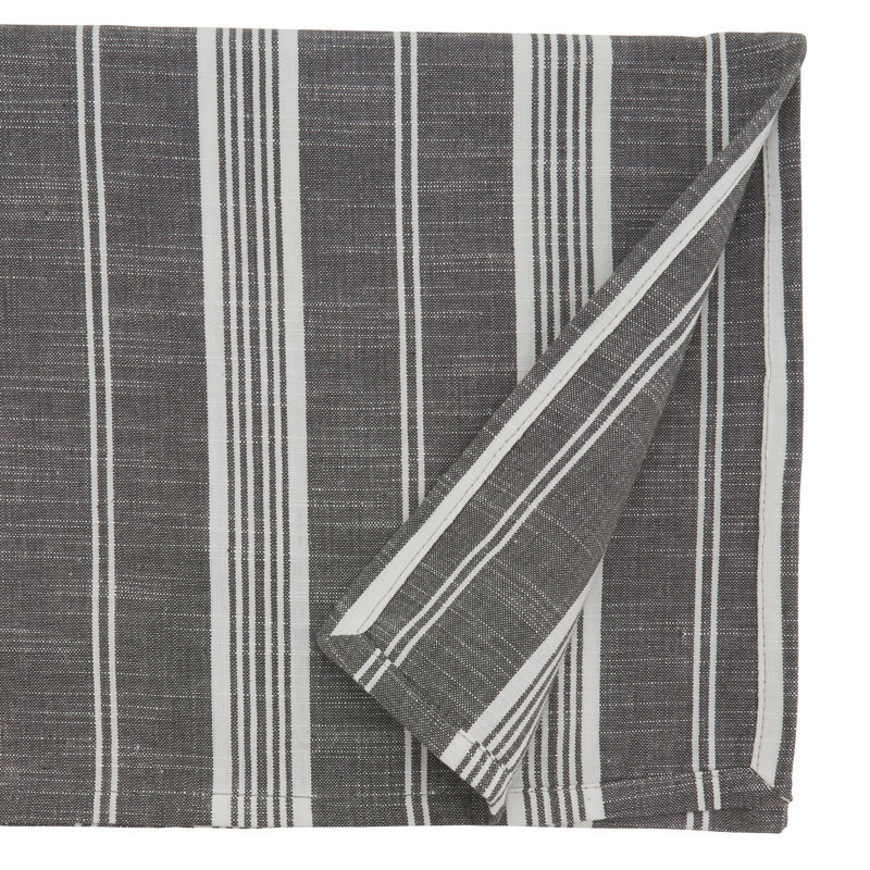 Nappe 100% coton Capel, Gris, 120 po x 65 po
