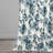 Althoff Floral Damask Printed Cotton Rod Pocket Room Darkening Curtains - Single Panel Drapes-793820094-764799130