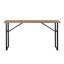 Console en bois naturel Aalish