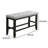 Gradin Upholstered Bench