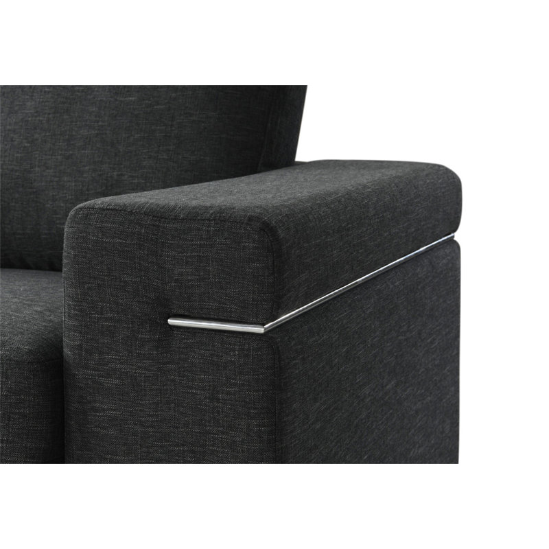 Fauteuil Giuliana, Lin noir