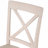 5 Piece Round Dining Table Set for 4, Kitchen Table & 4 Chairs in Antique White-920112949