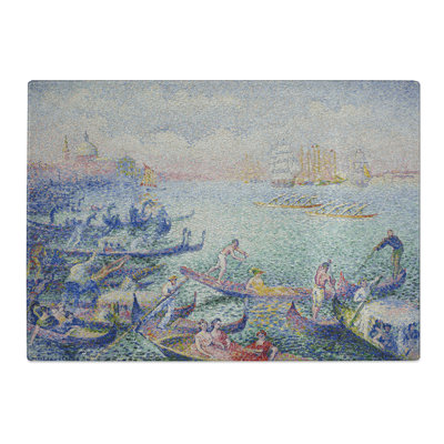 Regatta in Venice by Henri-Edmond Cross Chopping Board