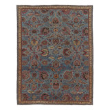 Antique 20Th Century Amritsar Rug With Intricate Floral Vinery - Rug & Kilim