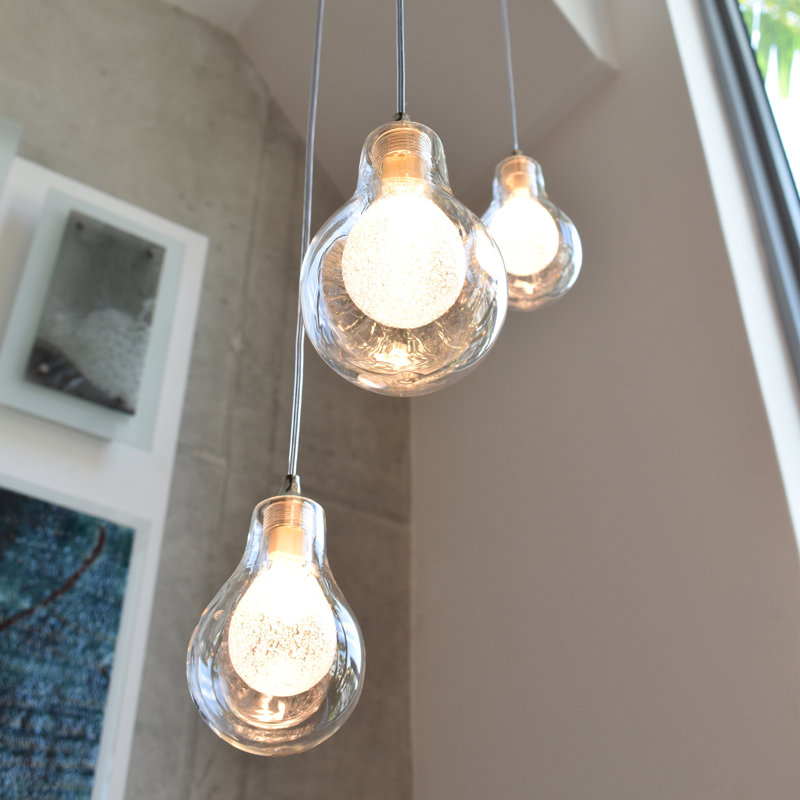 Gem 3 - Light Pendant, White