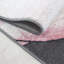 Chives Power Loom Pink/Grey Rug-1863540499