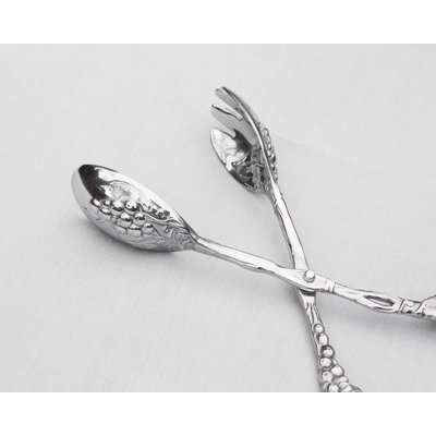 19-Piece Stainless Steel Serving Utensil Set - Spatulas, Forks, Spoons, Tongs For Buffet & Party