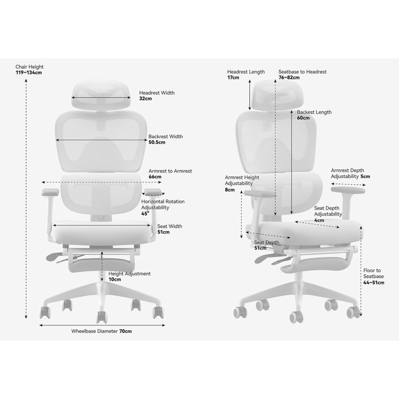 Office Chair, Beige
