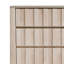 Vasu Wide Dresser, 6 Storage Drawers, White Wash Solid Rubberwood