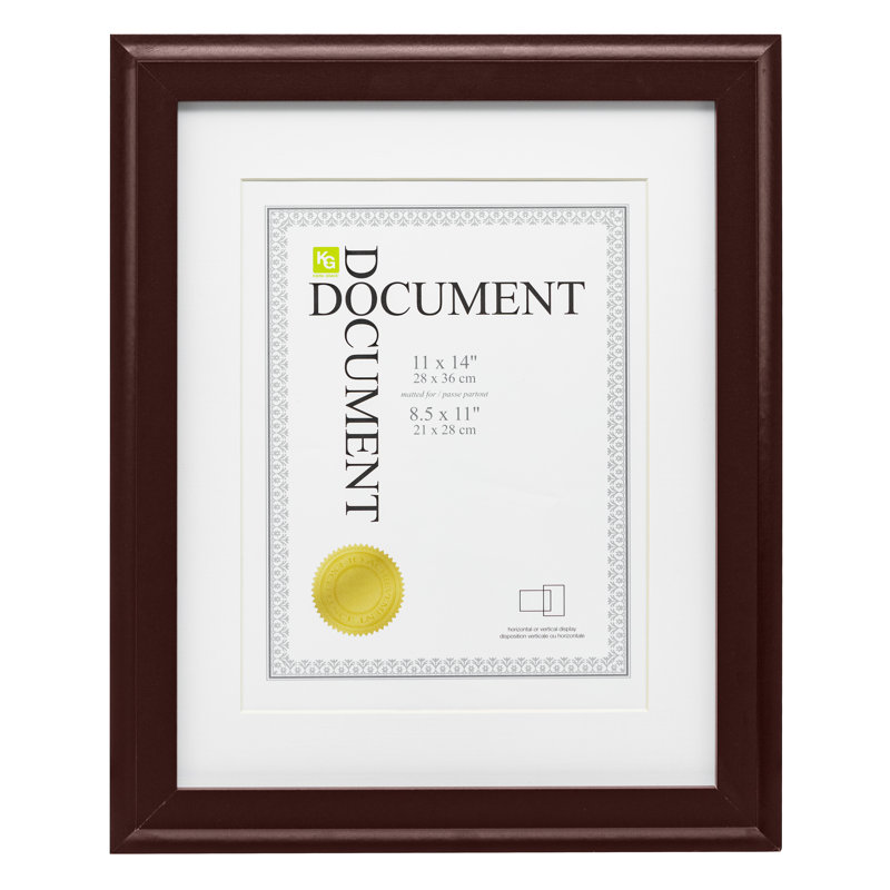 Columbiana Espresso Matte Picture Frame