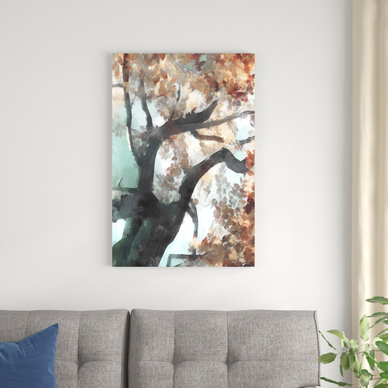 Arbre d'automne I, H 36 po x l 24 po