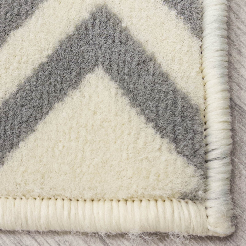 Runner Geometric Area Rug, Runner 60 x 150 cm
