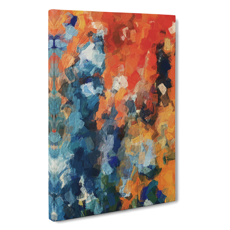 XC1022-1738X Creatures Of The Night Abstract - Wrapped Canvas Print, 60cm H x 40cm W x 3cm D
