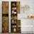 Versatile Bathroom Cabinet with Multiple Compartments and Stylish Design-1547972119