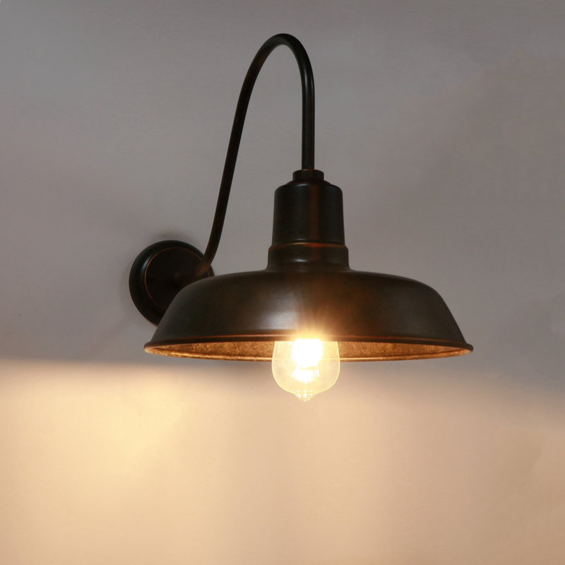 Échantillon de lumière de grange d'extérieur