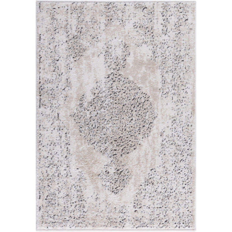 Geddis Ikat Indoor Rug, Rectangle 2'2" x 3'