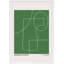 Geometric Abstraction In Green Print by Romina Gadler-684702476-684702478
