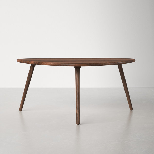 Barrington Solid Wood 3 Legs Coffee Table