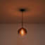 Luminaire suspendu sphère en verre 1 lumière Honorius-681483565-675616959