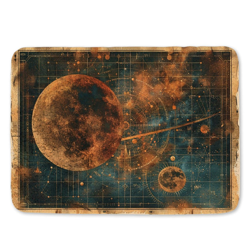 Lederrick Microfiber / Microsuede Bath Mat, 17" W x 24" L