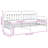 vidaXL Daybed Frame Black 39.37 x 78.74 in Powder-Coated Steel-1493354644-1493354647