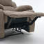 Fauteuil inclinable manuel avec angle réglable de 110 ° à 170 °, capacité de 400 lb, tissu chenille