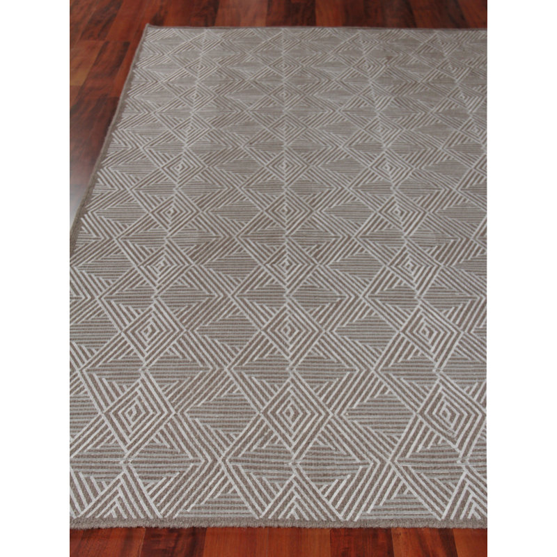 Pavilion Geometric Area Rug in Gray, Rectangle 12' x 15'