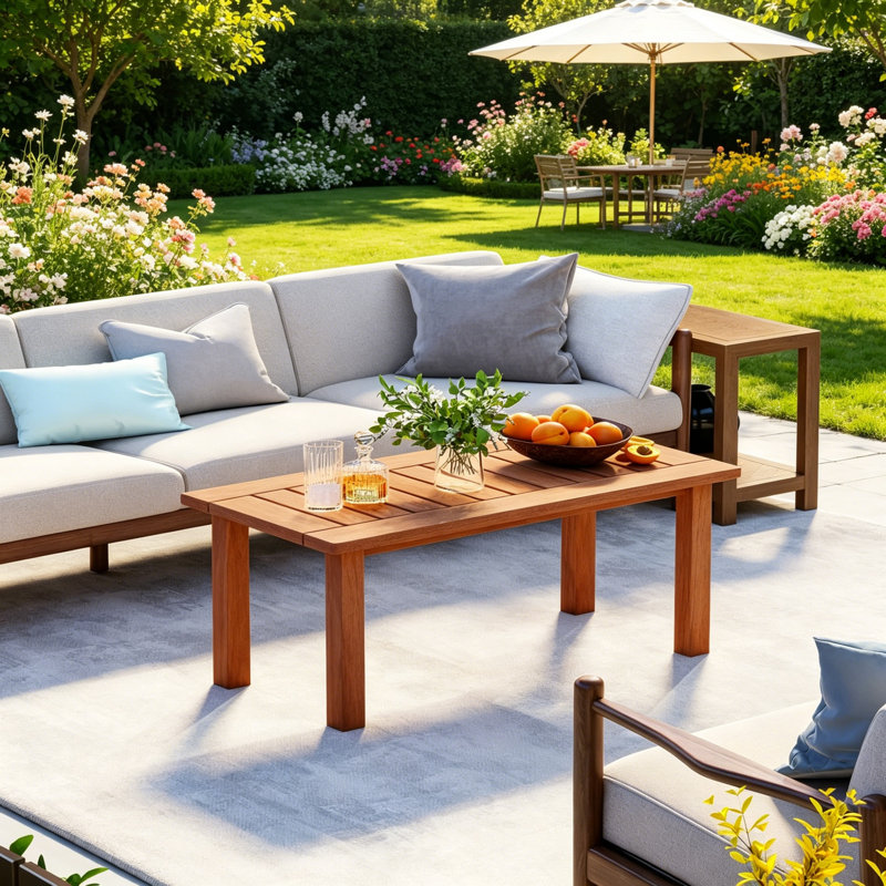 Outdoor Coffee Table , 90cm cm W 45.5cm cm D
