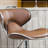 Masaccio Upholstery Airlift Adjustable Swivel Barstool with Chrome Base, Set of 2-745982558