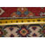 Tapis de couloir rouge kazak pakistanais rouge fait à la main 3 x 10
