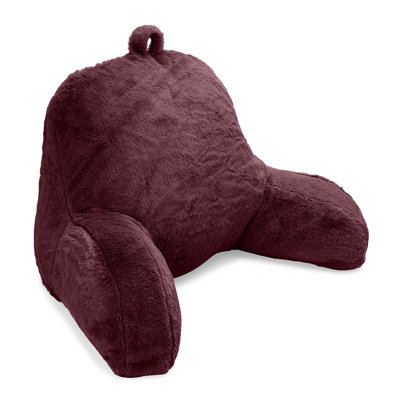  Coussin de dossier en fausse fourrure