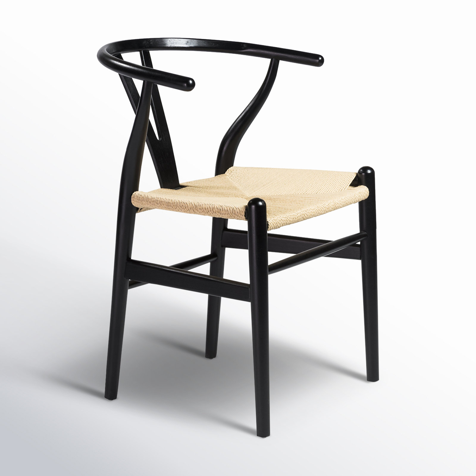 Fairbanks Dining Chair, Natural/Black