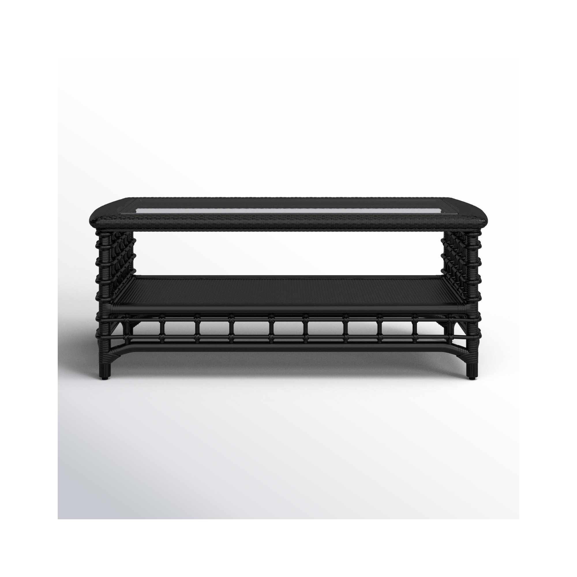 Luca Coffee Table, Antique Black