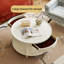 Table de bout ronde Crème fraiche-104977368