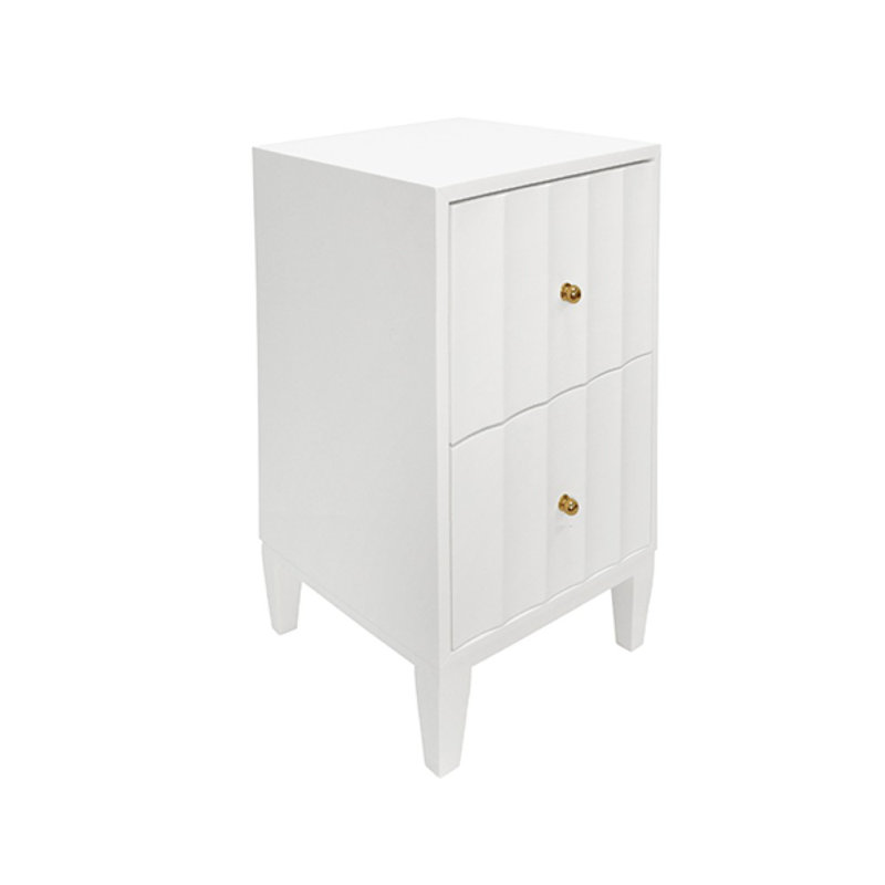Hammond 2 - Drawer Nightstand, White