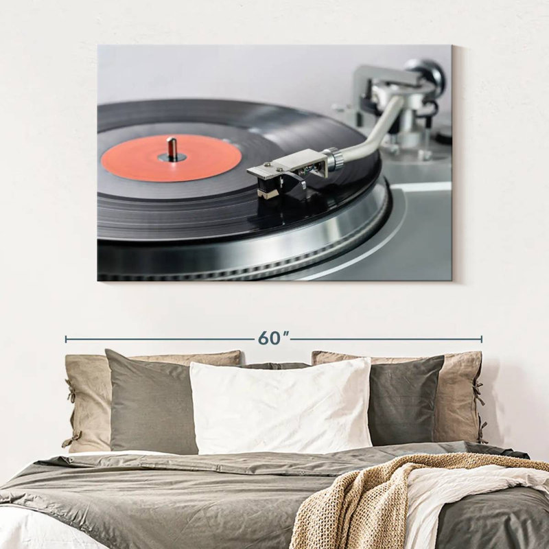Abarca Vinyl Record Player, 34" H x 51" W