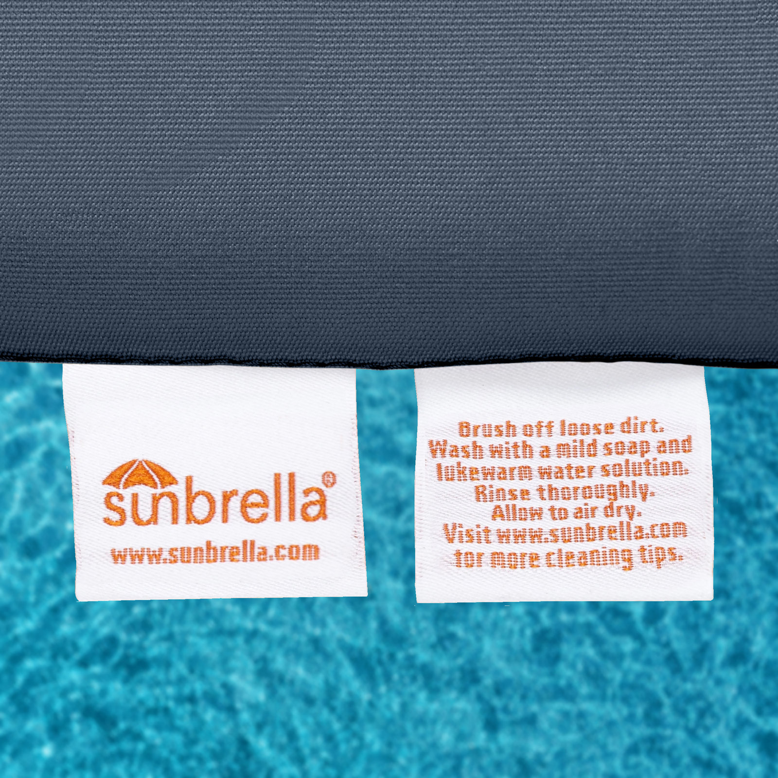 Sunbrella® Outdoor Bench Cushion, Spectrum Indigo Sunbrella®