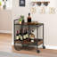 Melisha Wood Bar Cart