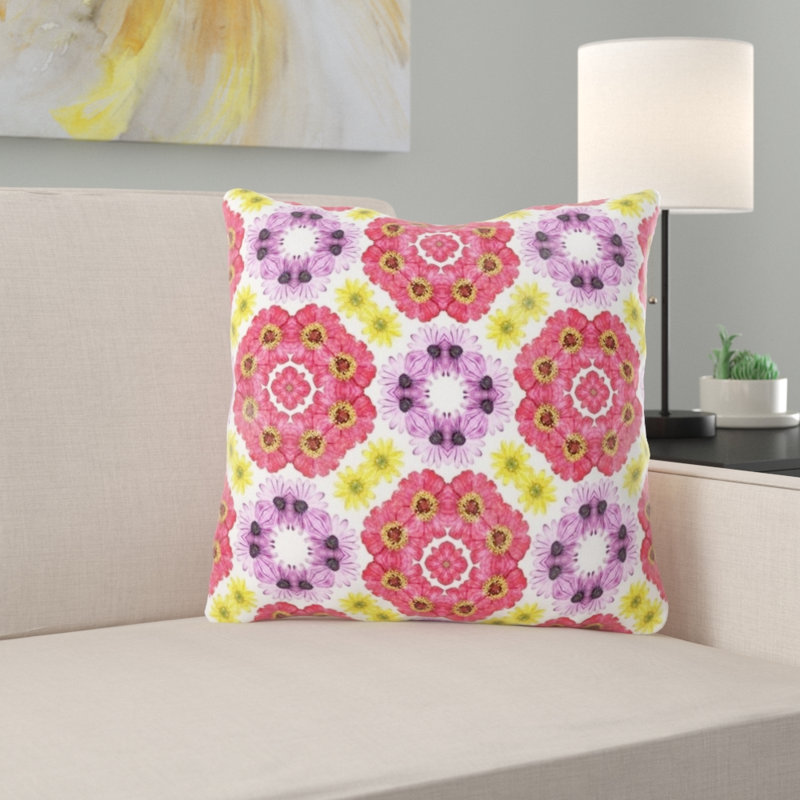 Coussin décoratif fleur, Intérieur